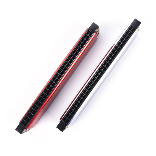 24 Gat Van C Spelen Harmonica Tremolo Harmonica Mond Rij Voor Blues Jazz Rock Folk Musical Beginner Instrument Orgel dubbele
