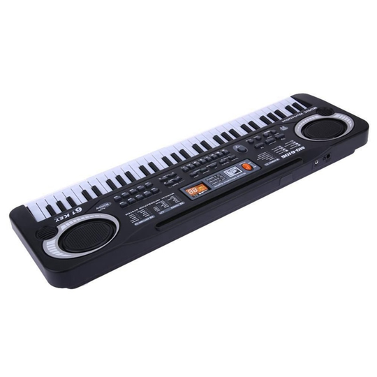 -Mq 61 Toetsen Digitale Muziek Elektronische Toetsenbord Toetsenbord Elektrische Piano Kinderen Eu Plug