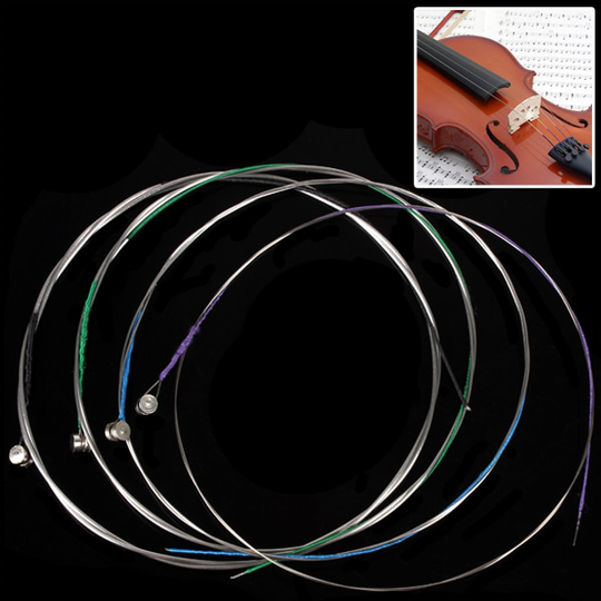 4 Stuks Professionele Viool Snaren E-1st / A-2nd / D-3rd / G-4th Snaren Set Voor 4/4 -1/8 Size Musical instrumenten Accessoires