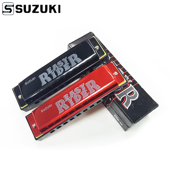 SUZUKI EZR-20 Easy Rider 10 Gat Diatonische Blues Harmonica/Folk Master Standaard Blues Harp (Sleutel van C EEN g)