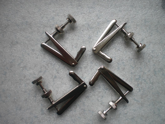 4 stks Zilver Kleur Cello Fijnstemmer voor 3/4 tot 4/4