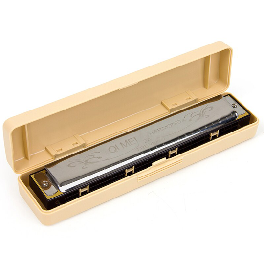 Tremolo Harmonica Franse Harp Mondharmonica Fosforbrons 24 Gaten Sleutel van C