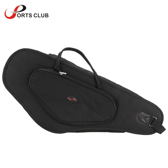 600D waterbestendig Altsaxofoon Sax Bag Case 15mm Thicken Gewatteerde Dubbele Rits met Verstelbare Schouderriem Pocket