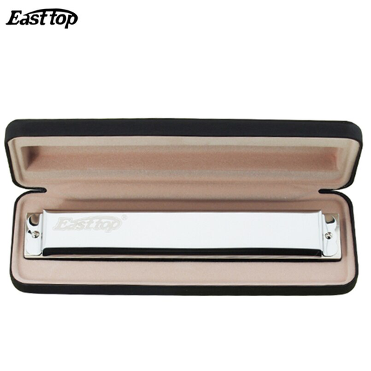 Easttop 24 Hole Tremolo Harmonica 1Pcs Sleutel Van Een Een # B C C # D D # E F F # G G # Voor Kiezen Armonica Professionele Harp T2403