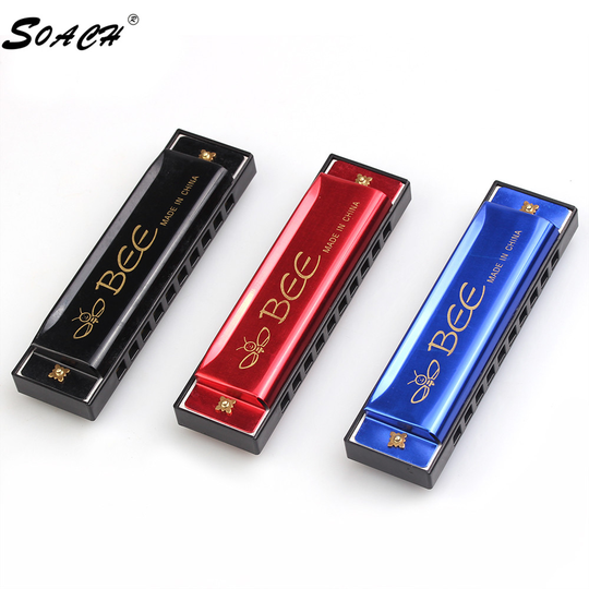 Bee 10 Gaten C Harmonica Kinderen Muzikale Kid Beginner Onderwijs