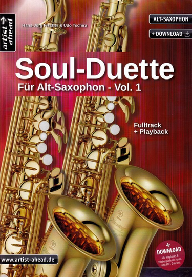 Noten Soul Duette 1 für Altsaxophon arist ahead Playback CD oder download-Code