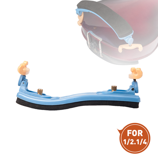 1/2 1/4 Viool Schoudersteun 1/2 & 1/4 Viool Plastic Viool Schoudersteun Viool Onderdelen Blauwe Kleur