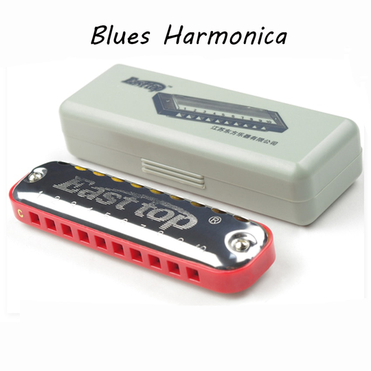 Easttop Diatonische Harmonica 10 Gaten C Sleutel Blues Mondharmonica Muziekinstrument Harp Speelgoed Kinderen Kids Beginners