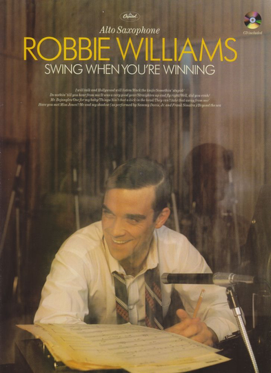 Noten SWING WHEN YOU'RE WINNING Robbie Williams Altsax incl. CD