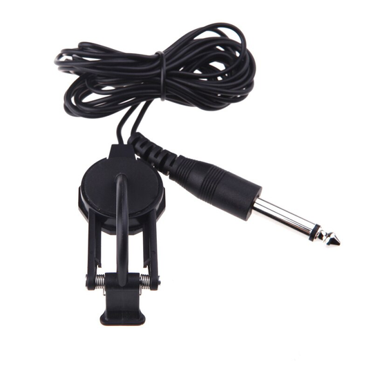 Cherub WCP-60V Clip-on Pickup Pick-up voor Viool Pickups met 14 Jack 2.5M Kabel Compact Viool accessoires Muziekinstrumenten