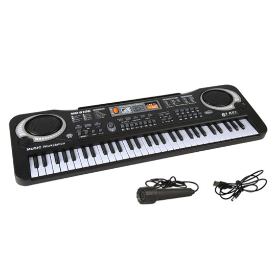 61 Key Music Elektronische Keyboard Digitale Piano Orgel Met Microfoon