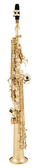 aS Arnolds & Sons ASS-100 Sopransaxophon gerade, inkl. Etui und Zubehör