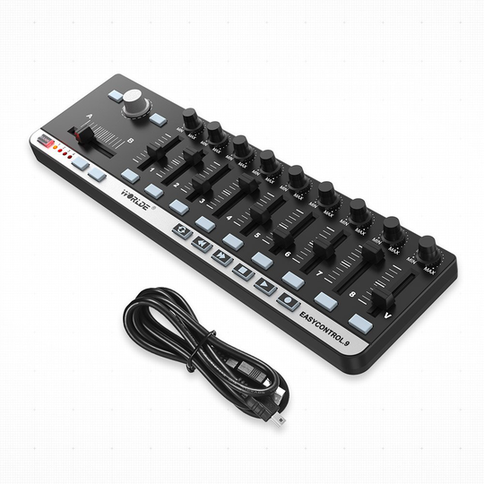 Wereldje EasyControl.9 Draagbare Mini Usb 9 Slim-Line Controle Midi Controller Midi Keyboard Piano Toetsenbord Синтезатор