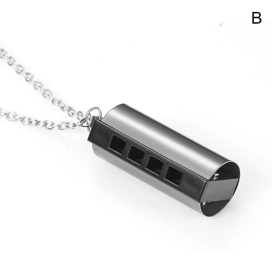 5 Kleur 'S Werelds Kleinste Harmonica 4 Hole 8 Tone Mini Cilindrische Ketting Harmonica X4T2