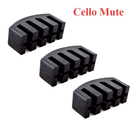 1Pc High-End Rubber Cello Mute Uitlaat Uitlaat Uitlaat Professionele Mute Mute Instrument Accessoires