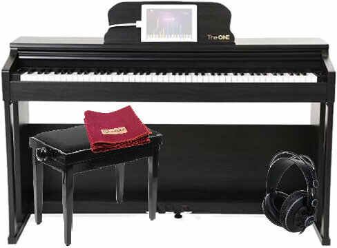 The ONE Smart Piano - Matte Black SET Matte Black Digital Piano