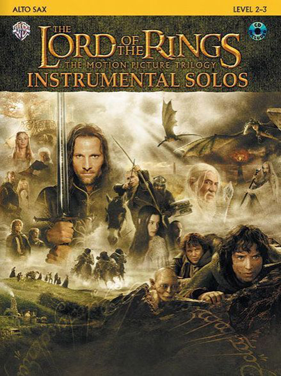 Noten Lord of the Rings Altsaxophon incl. CD Herr der Ringe Alfred IFM 0406CD