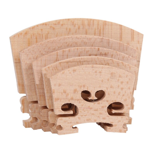 Maple Houten Akoestische Viool Brug Regelmatig Type 1/8 1/4 3/4 1/2 Grootte Muziekinstrumenten Onderdelen Accessoires