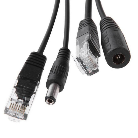 Hiseeu RJ45-DC 12 V POE Splitter Injector Voeding Module Synthesizer Separator Combiner 2 stks/paar 54