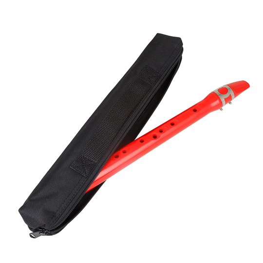 Zwart Draagbare Fluit Opbergtas Oxford Tassen Universele Fluit Case Mini Saxofoon Zak Oxford Stof Waterdichte Zakken