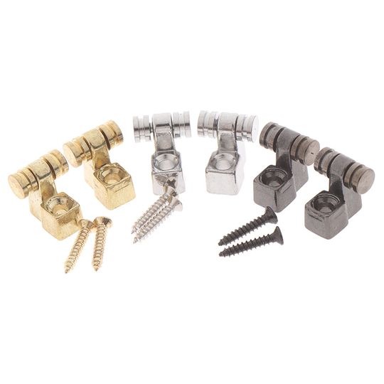 2Pcs Elektrische Gitaren Roller Snaargeleiders Retainer Montage Tree Guide Elektrische Gitaar Onderdelen Vervanging Accessoires