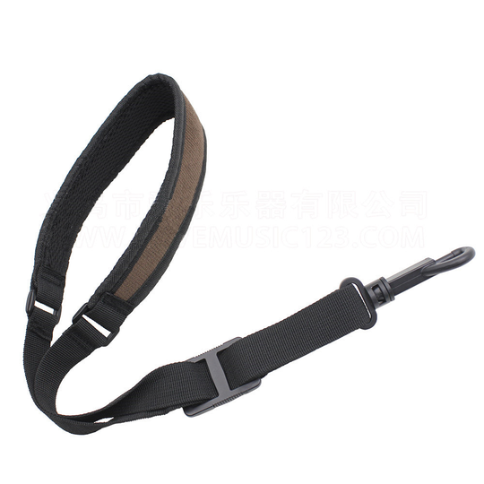 MoonEmbassy Hals Alto Tenor Sax Strap Verstelbare Gewatteerde Sopraansaxofoon harnas Bandjes met Snap Haak Accessoires