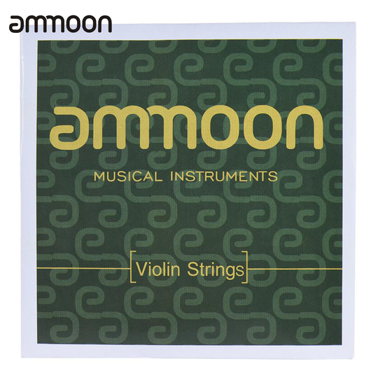 Ammoon Vioolsnaren Volledige Set Maat 1/2 & 1/4 viool snaren set Stalen Snaren G D Een en E Snaren
