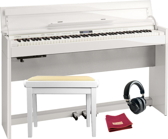 Roland DP603 Gloss White SET Gloss White Digital Piano