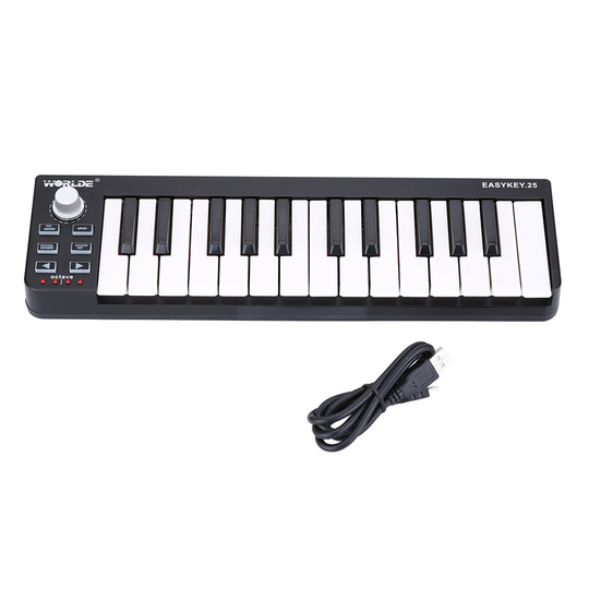 Wereldje Easykey.25 Draagbare Toetsenbord Mini 25-Key Usb Midi Controller