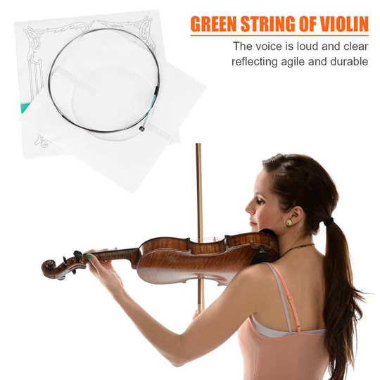 4 Stks/set Chrome Staal Viool E/A/D/G Strings Voor 4/4 Viool Snaarinstrument Onderdelen levert Accessoires