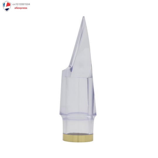 Plastic Clear Mondstuk + Koperen Ring Voor Alto Eb Saxofoon Sax
