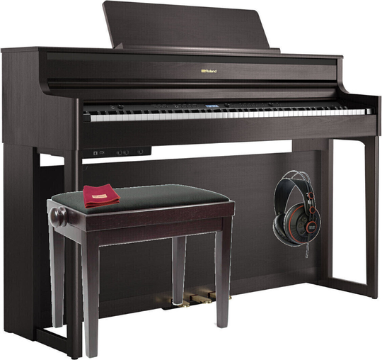 Roland HP 704 Dark Rosewood SET Dark Rosewood Digital Piano