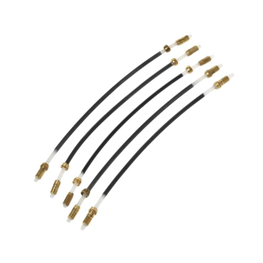 5 Stuks 4/4 Viool Nylon Tailgut Staartstuk Richter Vervanging Tailcord Gut Cord