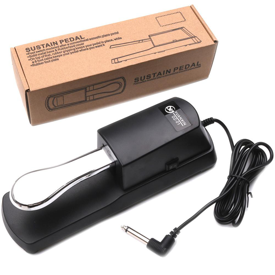 Universele Sustainpedaal Voor Elektronische Keyboards Digitale Piano 'S Anti-Slip Bodem Voetpedaal Muziekinstrument Treeplank