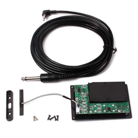Elektrische Viool Eq Voorversterker Pickup Transducer Viool Onderdelen Muziekinstrument Accessoires