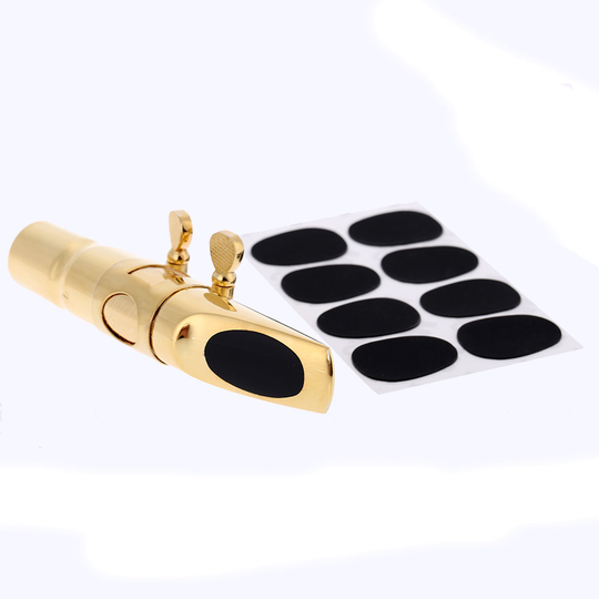 8 Stks/set Alto Tenor Sax Saxofoon Mondstuk Patches Pads Kussens 0.3Mm Saxofoon Accessoires