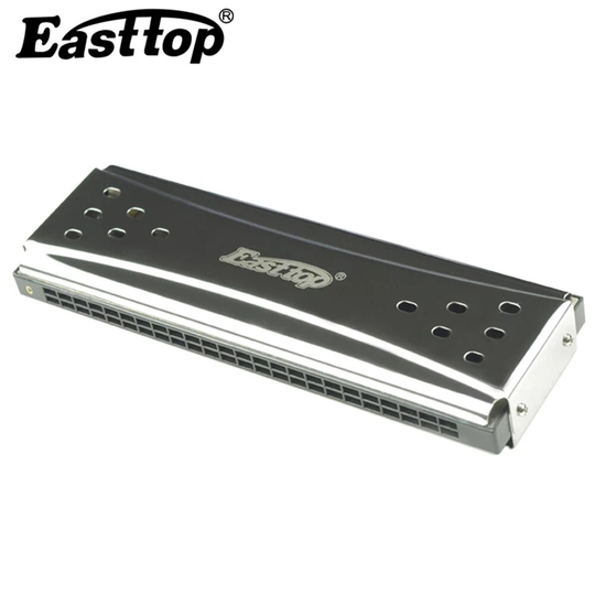 Oost Top Harmonica Tremolo Diatonische 10 24 Gaten Mondharmonica Instrumento Blues Harp Zowel Side Key C G Muziekinstrumenten easttop