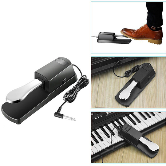 Elektronische Orgel Meid Universele Sustainpedaal Digitale Piano Antislip Bodem Instrument Pedaal Synthesizer