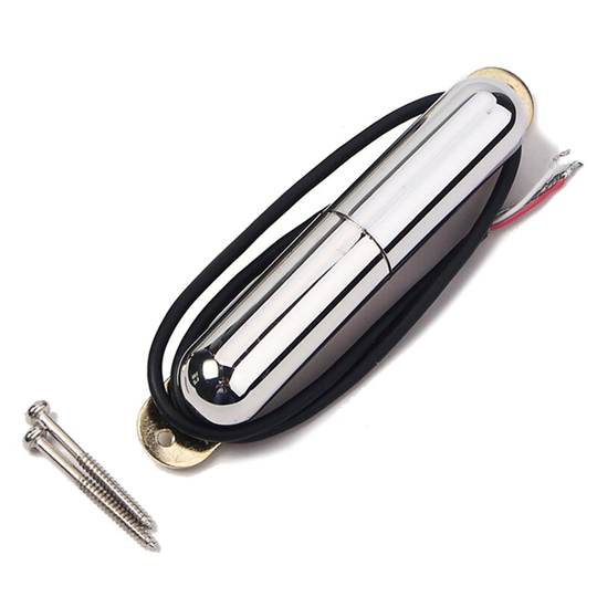 2 Stuks Elektrische Gitaar Lippenstift Buis Single Coil Pickup Gitaar Pickup Chrome