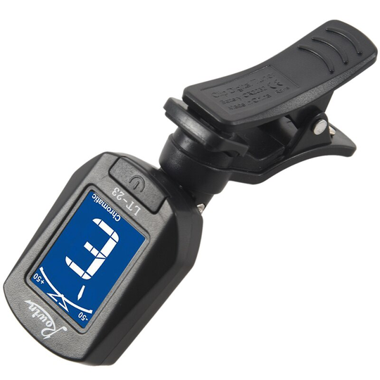 LT-23 Akoestische Gitaar Tuner Clip On Tuner Voor Elektrische Gitaren Bass Chromatic Viool Ukulele