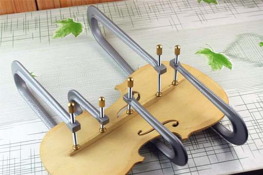 Viool maken installeren reparatie tools, 1 set Viool Bas Bar klem luthier gereedschap