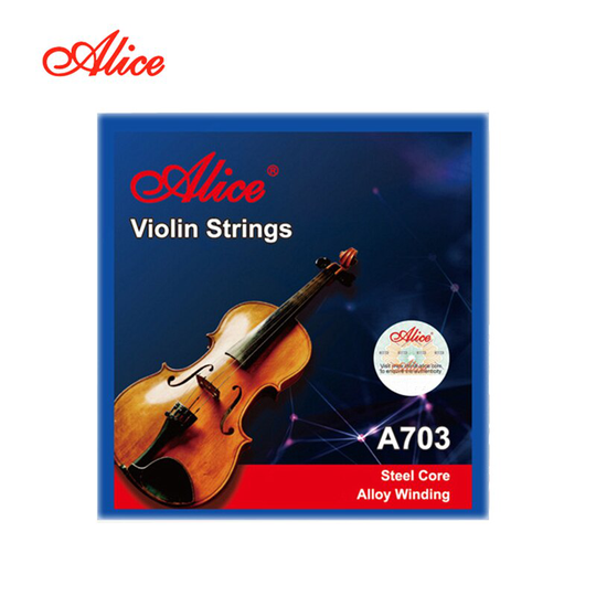 Alice A703 Viool Snaren Eadg Voor Viool 1/4 1/2 3/4 4/4 Snaren Viool Accessoires