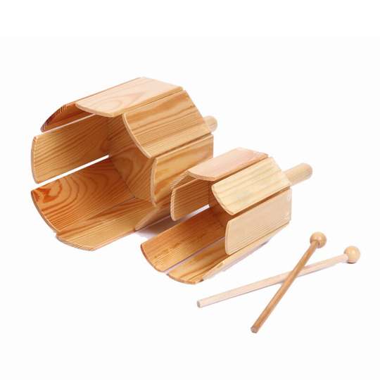 Muziek Instrument kinderen Percussie Houten Speelgoed Multi Geluid Buis