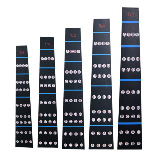 Violin Intonation Sticker, Parts Accessories for Beginners Violin with Finger