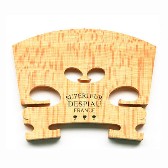 2 Stuks Echt Despiau Superieur Viool Bridge Maple Hout Materiaal Voor 4/4 Viool Drie Boom Violino Accessoires Gemaakt In Frankrijk