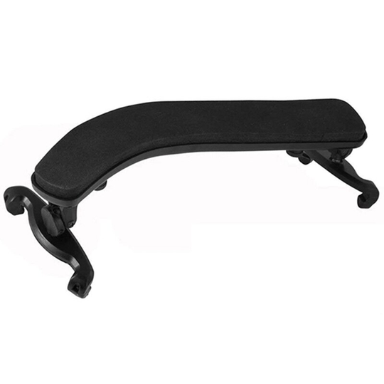 4/4 Full Size Akoestische Viool Fiddle Zwart Met Case Bow Rosin & Viool Schoudersteun Voor 4/4-3/4 Size met Inklapbare
