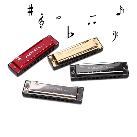 10 Gaten Houtblazers Muziek Instrument Mondharmonica Voor Rock Land Folk Jazz Melodica Swan Harmonica Diatonische Blues Harp