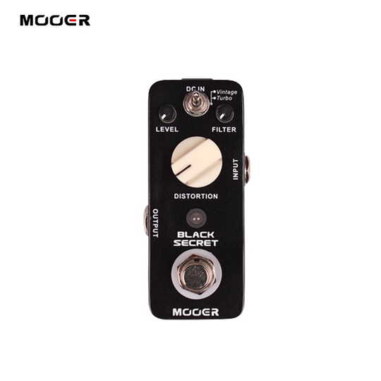 Mooer Black Secret Micro Mini Distortion Gitaar Effect Pedaal 2 Werkingsmodi True Bypass Kopie Van Proco Rat Effect
