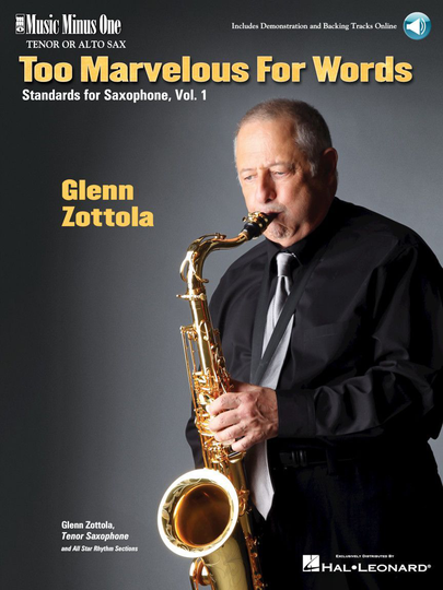NotenToo Marvelous for Words Standards for Tenorsax Glenn Zottola HL 00103049