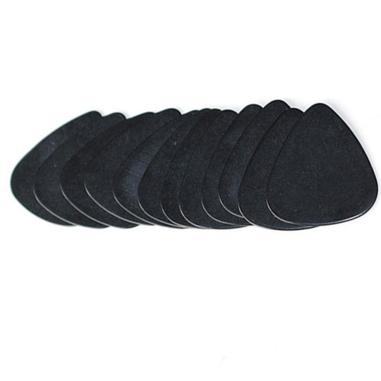 10 Stuks Muzikale Accessoires Zwart Celluloid 0.5Mm Plectrums Plectrums Muziekinstrument Gitaar Accessoires